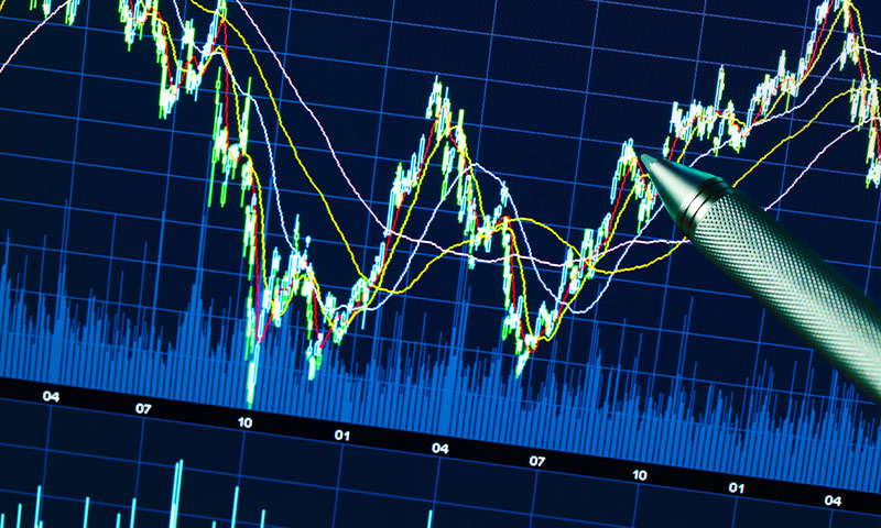 stock market graph